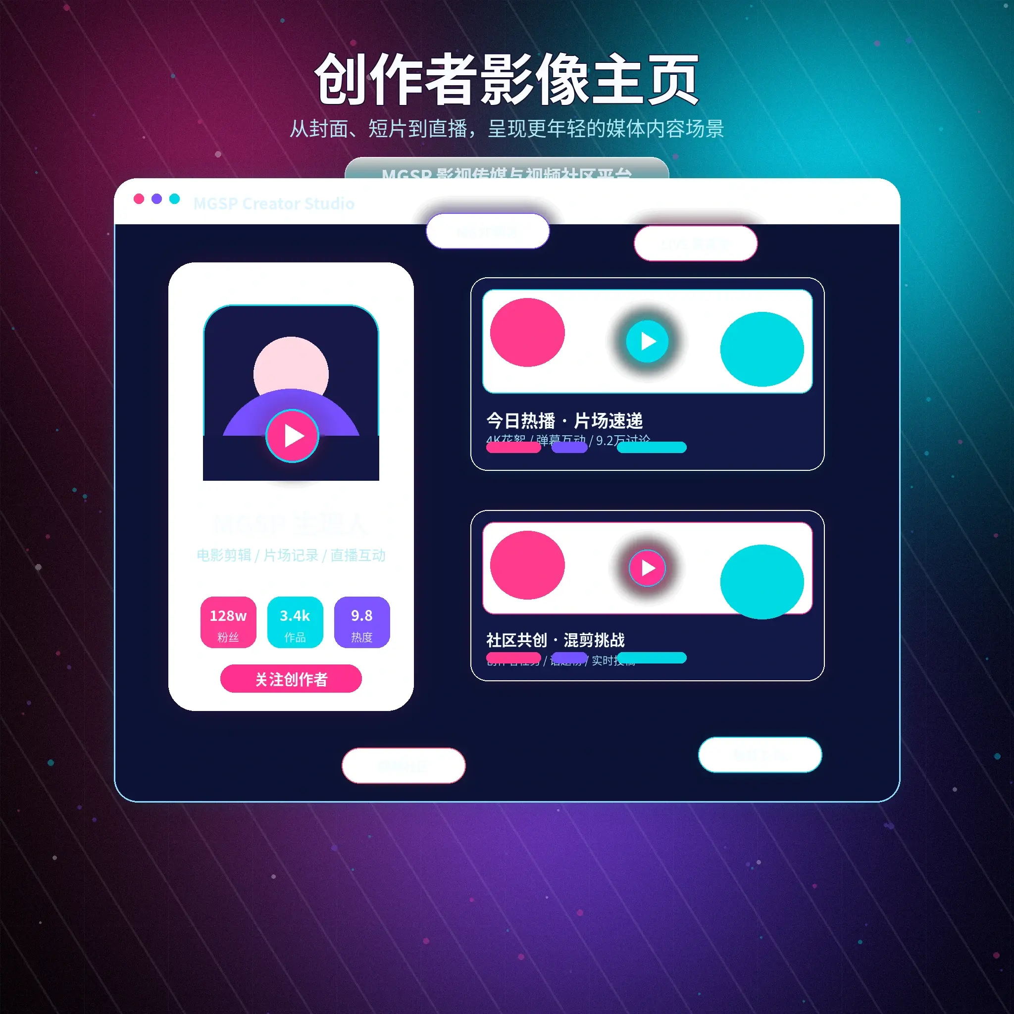 蘑菇视频生活影像示例